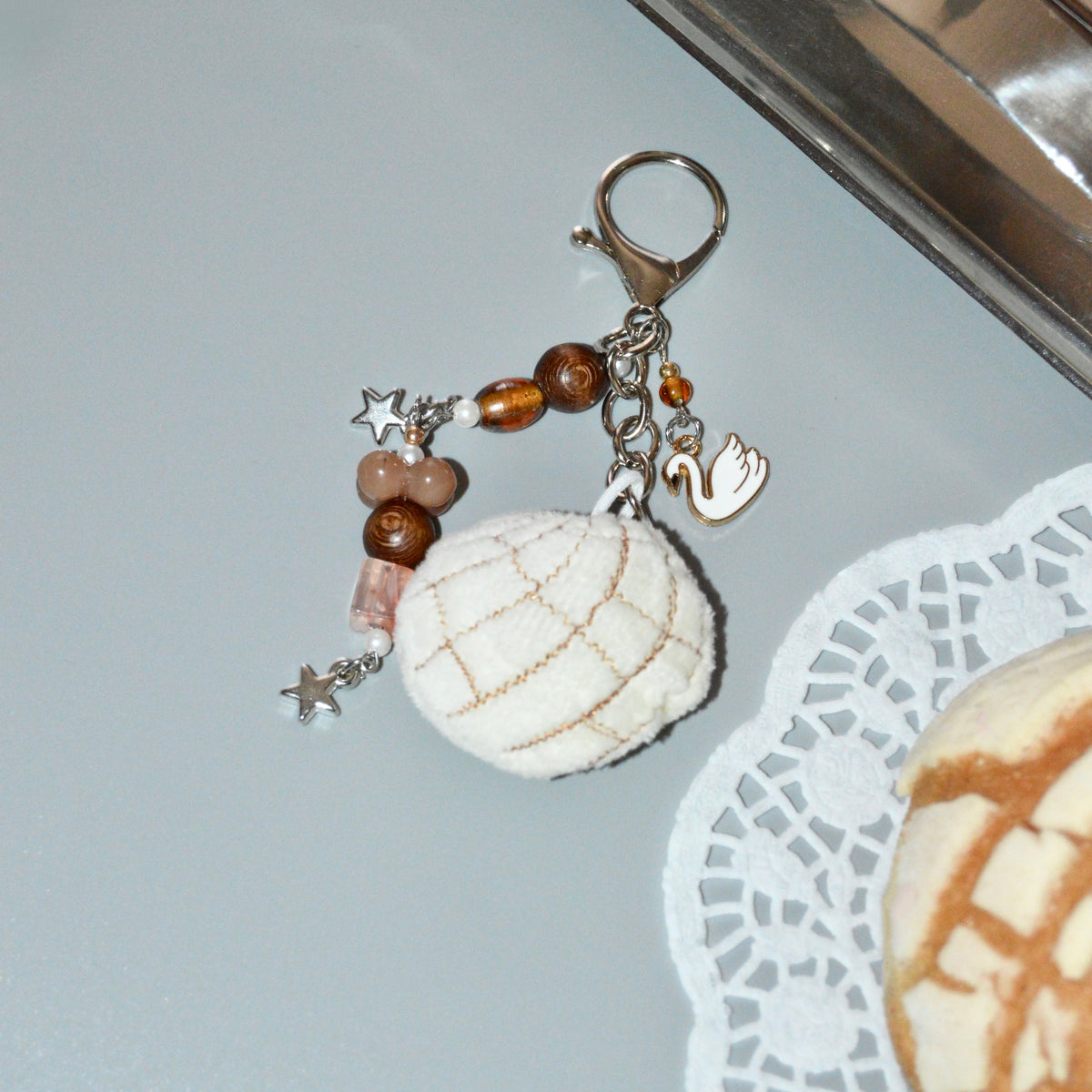Vanilla Baked Baby Keychain