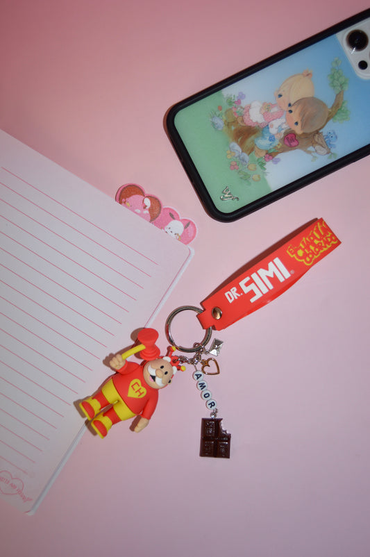 Siemprè en tu corazon keychain