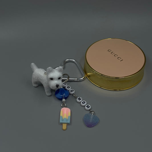 Dog Mom Keychain