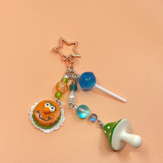 To the Pumpkin Patch Keychain